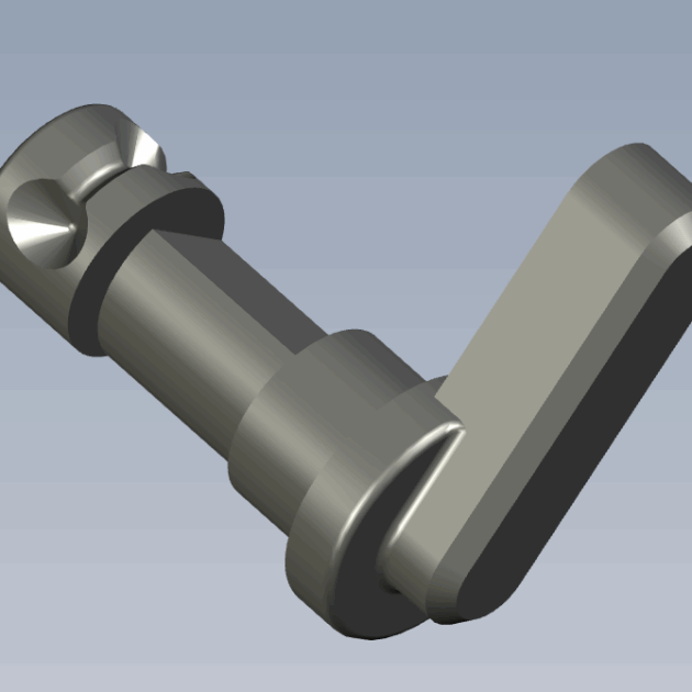 Kabuto/TURD 3 pos safety lever ( aluminum)